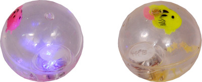 

Indigo Creatives Kids Hobby Snow Play Ball With Light When Bouncing(Multicolor)