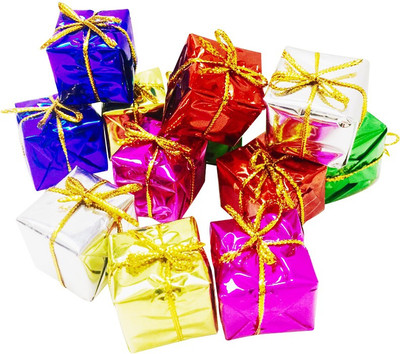 

Priyankish Christmas Tree 10 Gift Hampers Hanging Ornaments Pack of 10