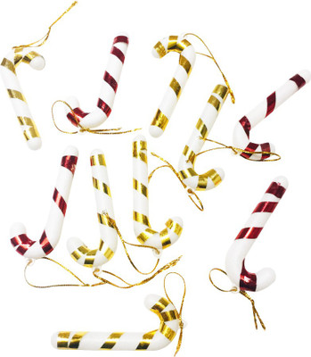 

Priyankish Christmas Tree Umbrella Size Hanging Ornaments Pack of 10