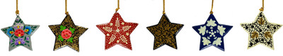 Craftuno 50131 Hanging Star Pack of 6