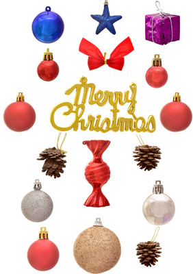 

Tap Fashion ADB-2545-13-CCT Hanging Ornaments Pack of 17