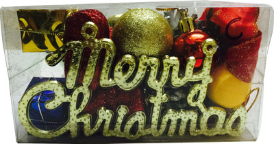 

Priyankish Xmas Tree Multi Combo Hanging Ornaments Pack of 13