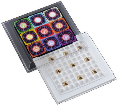

Jiten Aum 9X9 Pyramid Polypropylene Yantra(Pack of 1)
