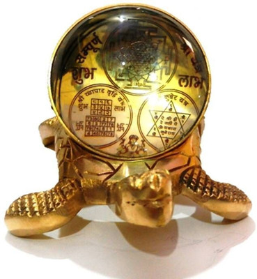 Divine Kraft Sampurna Shri Yantra - Kuber Vyapar Vridhi Brass Yantra(Pack of 1)