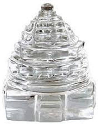 

Manorama Meruprushtha Sphatik Shree Crystal Yantra(Pack of 1)