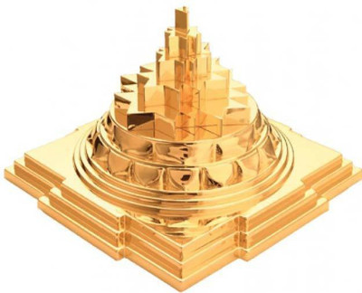 Neelkanth Rudraksha Meru Shree Yantra Brass Yantra