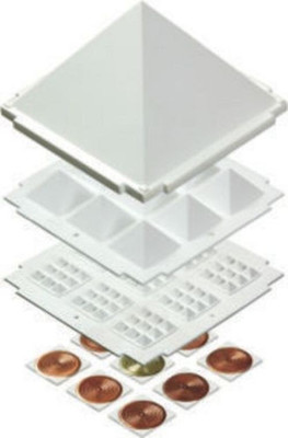 JITEN Multier - Advance Pyramid PP (Polypropylene) Yantra(Pack of 1)