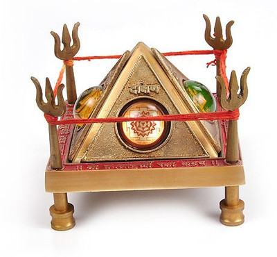 

Jewelswonder p Rabhu Drishti Baglamukhi Raksha Kawach Wooden Yantra(Pack of 1)
