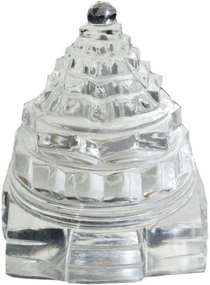 

Waama Jewels blessed with Fame in white transparent Made in natural Crystal Crystal Yantra(Pack of 1)