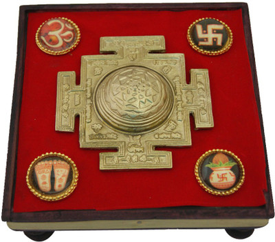 

Aaradhi Shree Yantra Kuber Chowki Wooden Yantra(Pack of 1)