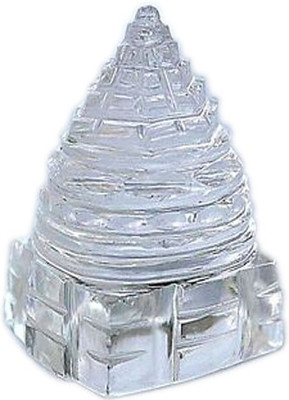

Waama Jewels Peace & Harmony in white transparent Made in natural Shree Crystal Yantra(Pack of 1)