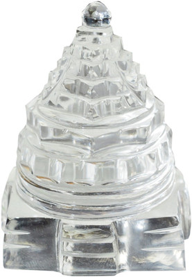 

Waama Jewels Professional Success in white transparent Made in natural Crystal Crystal Yantra(Pack of 1)
