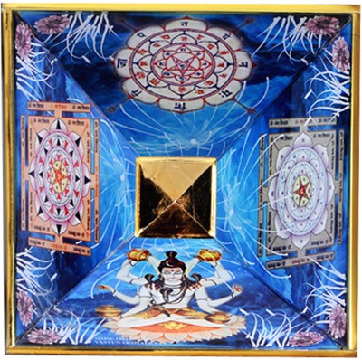 

Pyramid Yantra Plastic Yantra(Pack of 1)