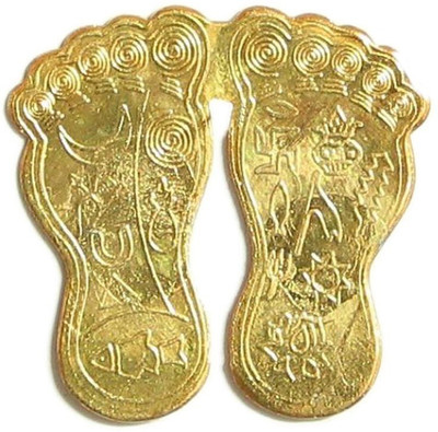 

NEXASHOP Mata Lakshmi Charan Copper Yantra(Pack of 1)