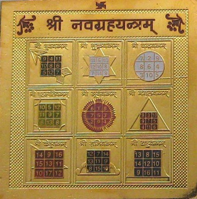 

Pratimah Shri Navgrah Yantra Copper Yantra(Pack of 1)