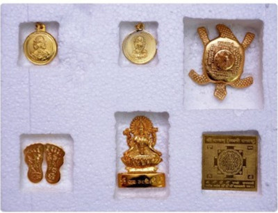 

SIDHIVINAYAK ENTERPRISES Shree lakshmi yantra Plated Yantra(Pack of 6)