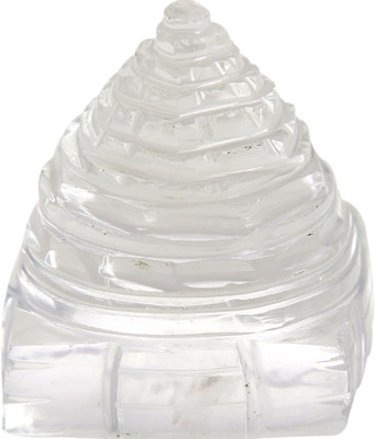 

Waama Jewels Power in white transparent Made in natural Shree Crystal Yantra(Pack of 1)