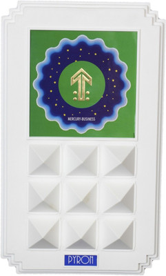 Jiten Pyron Mercury Plastic Yantra(Pack of 1)