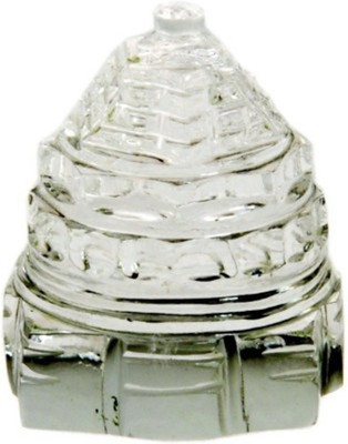 

Ruchi World India 100% Pure Sphatic Good Luck Shri Crystal Yantra(Pack of 1)