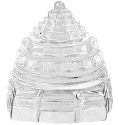 SIDHIVINAYAK ENTERPRISES Meruprushtha Sphatik Shree Crystal Yantra(Pack of 1)