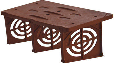 

Beaut Vajrasana chair Yoga Blocks(Brown Pack of 1)