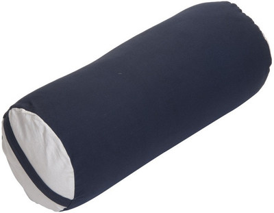

Kanyoga Cotton Fabric Round Bolster Meditation Cushion For Restorative Yoga (81cm x 28cm x 28cm) Yoga Blocks(Blue Pack of 1)