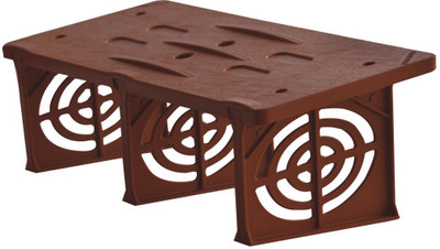 

Friends of Meditation Vajrasana Bench Yoga Blocks(Brown Pack of 1)