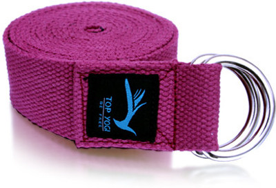 

Top Yogi Belt Cotton Yoga Strap(Maroon)