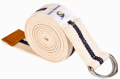 

Marine Pearl MP-YSWHST1BL Cotton Yoga Strap(White)