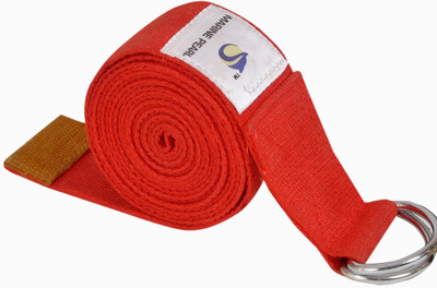 Marine Pearl MP-YS2DRD Cotton Yoga Strap(Red)