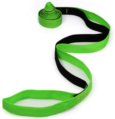 

Sahni Sports Stretch Out Polyester, Nylon Yoga Strap(Black, Green)