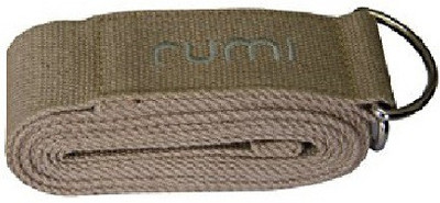 

Rumi Rumi Yoga strap Cotton Yoga Strap(Yellow), Fawn