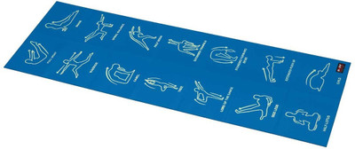 

Body Sculpture Yoga Mat Blue 4 mm Yoga Mat