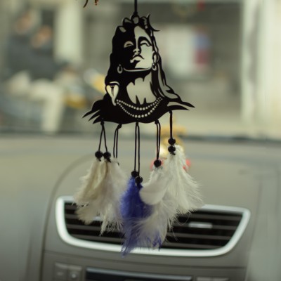 MGNLR Dream Catcher Car Hanging Emblem Wall Hanging with Feather Positive  Vibes - Maa