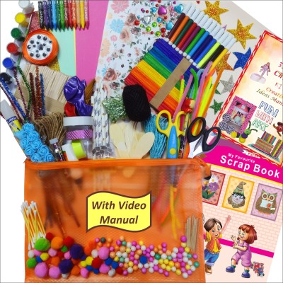 anjanaware Activity Kit All-In-One DIY Craft Set for Kids from 5