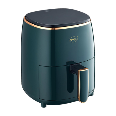Pigeon Healthifry Digital with 360 High Speed Air Circulation Technology 1200 W with Non-Stick Basket - Green Air Fryer 4.2 L