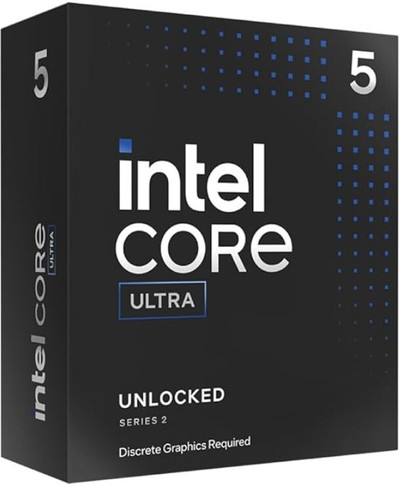 Intel CPU/BX80768225F/ULTRA5-225F 6.4 GHz Upto 4.9 GHz LGA1700 Socket 10 Cores 10 Threads 20 MB Smart Cache 22 MB L2 Cache Desktop Processor Black