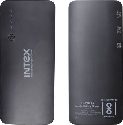 Intex IT-PB11K 11000 mAh Power Bank (Lithium-ion) Intex IT-PB11K 11000 mAh Power Bank (Lithium-ion)