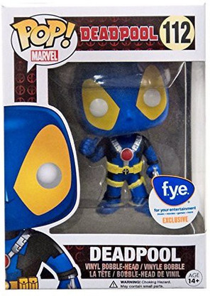blue deadpool funko pop