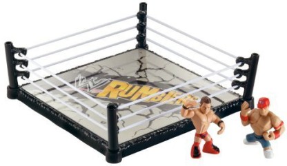 Details about   WWE Rumblers Flip Out Ring Playset with John Cena Figure New 