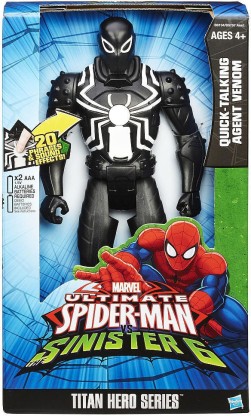 Marvel Ultimate Spider-Man Titan Hero Tech Sinister 6 Word Slinging Talking Toy 