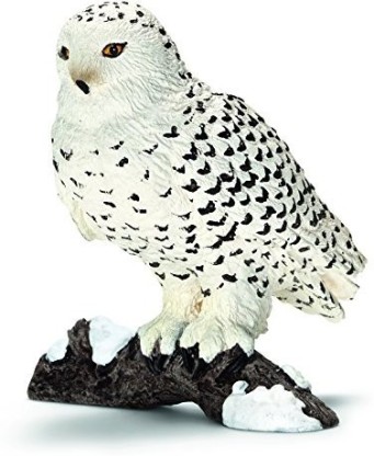 Schleich Snowy Owl Toy Figure 
