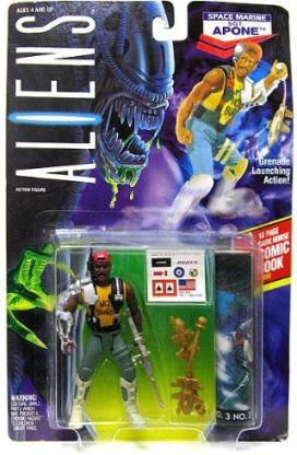 Aliens Space Marine Sgt Apone Action Figure Kenner 1992 Graded 90 for sale online