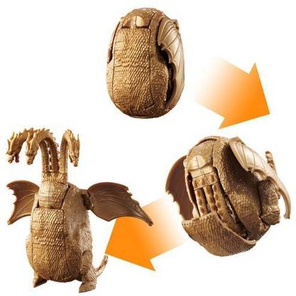 Bandai Godzilla Egg Series King Ghidorah Godzilla Egg Series King Ghidorah Buy King Ghidorah Toys In India Shop For Bandai Products In India Flipkart Com
