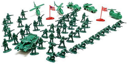 Indian army toy soldiers