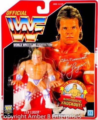 2007 WWF WWE Jakks Lex Luger Deluxe Classic Wrestling Figure MOC Series 3 WCW for sale online 
