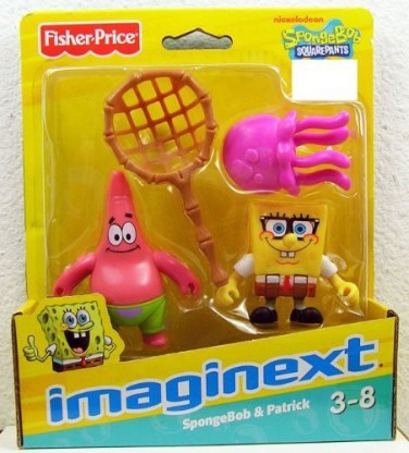 SpongeBob Squarepants PATRICK STAR 3" Figure Starfish Imaginext Fisherprice 
