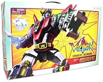 toynami voltron 30th anniversary collectors action figures set