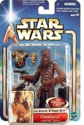 Hasbro Star Wars Episode II Attack Of The Clones Chewbacca Cloud City Action F… 