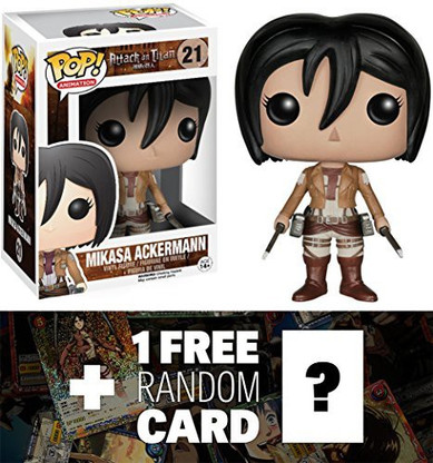 mikasa ackerman pop figure